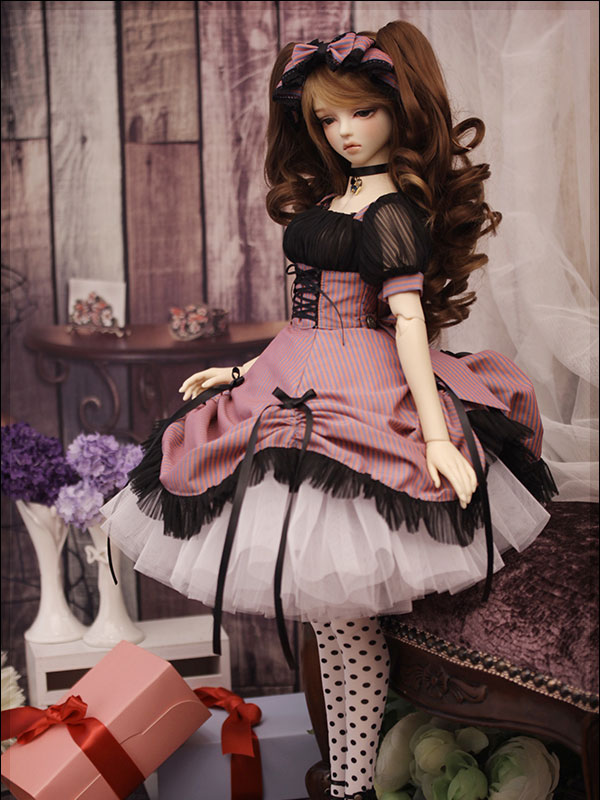 ドール服 SD9、SD13、SD16サイズ人形用 Lolita-Pk 衣装セット_SDサイズ人形用_SDサイズ人形用_人形衣装_球体関節人形
