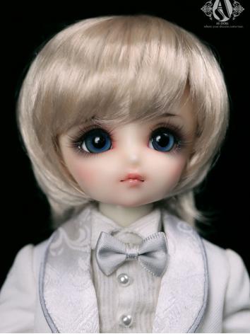 幼SDサイズ人形用ウィッグ  1/6薄金色短髪 WG6...