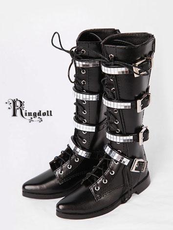 人形靴　　Rshoes60-6 SDサイズ人形用　黒色
