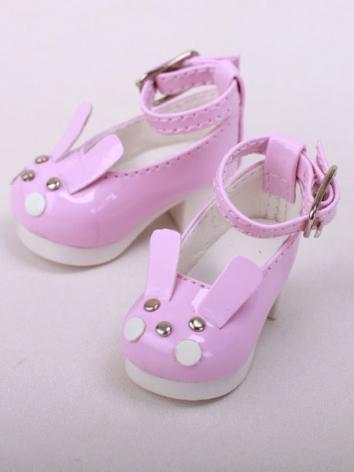 ドール靴 BJD YSDサイズ人形用　黒色/白色/ピンク色あり