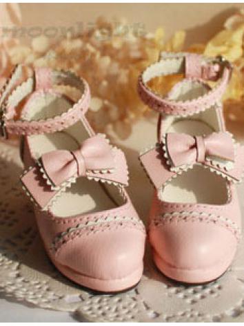 ドール靴 SD/MSDサイズ人形用 ピンク/黒/白/ブ...