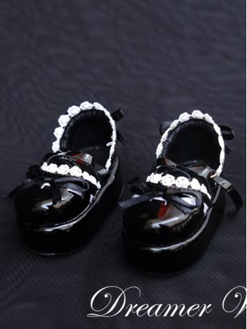 ドール靴 MSD/YSDサイズ人形用 黒色