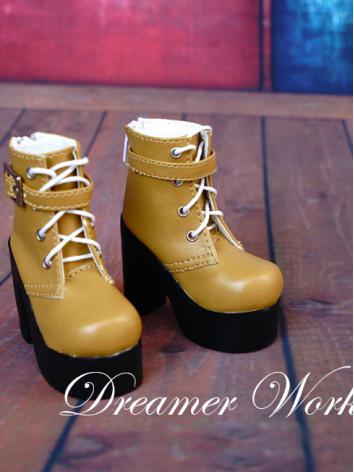 ドール靴 MSD/SDサイズ人形用 黄色/黒色あり