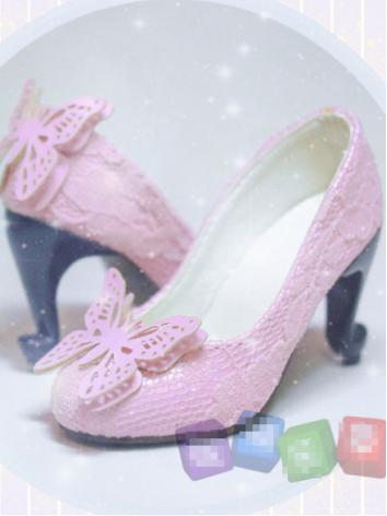 レジェンドドール靴 1/3サイズ人形用 ピンク/黒色/...