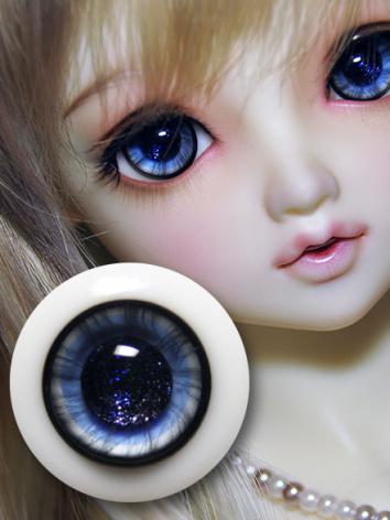 球体関節人形用 アイ 三白眼16mm  ブルー海王星