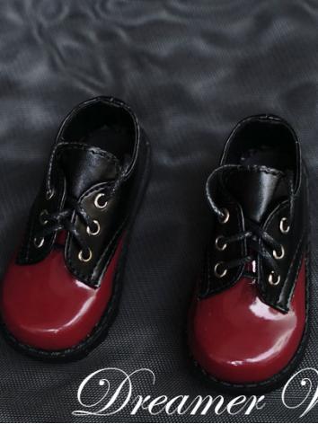ドール靴 SDサイズ人形用 ワイン*黒色