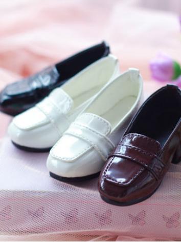 レジェンドドール ドールお靴 SDサイズ人形用 黒色/白色/ブラウン色あり ローファーブーツ