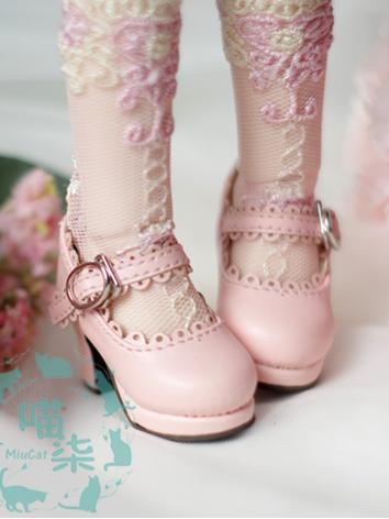 ドール用お靴 YSDサイズ人形用 ホワイト/ピンク/ワインレッド/ブラック