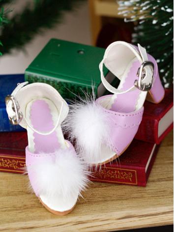 ドール靴 BJD用 DD/SDサイズ人形用 Lolita ピンク色 女用