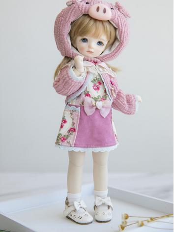 ドール用衣装セット YSDサイズ人形用 女用/男用 ピンク/ホワイト