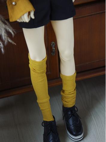 ドール用 SD/70cmサイズ人形用 ソックス 男/女通用 ブラック/ホワイト/黄色//灰色