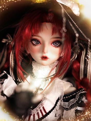 BJDドール本体 運命の輪・時空の魔女露琪亚（Lucia）45cm 球体関節人形