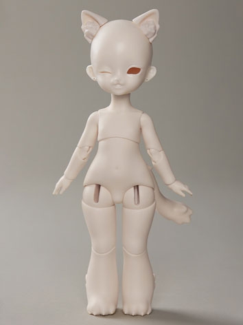 球体関節人形用ドールボディ 獣版 猫版D20-007 1/6サイズ