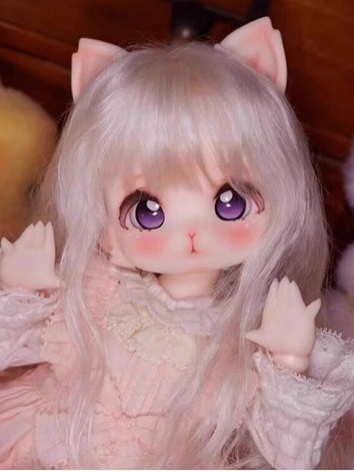 Kani BOOM doll 限定 BJD ドール用 ヘッド 猫 【豆苗】 MSDサイズ人形用