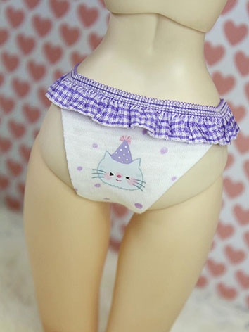 ドール服 紫色 パンティー 女用パンツ SD/MSDサイズ人形用 BJDDOLL