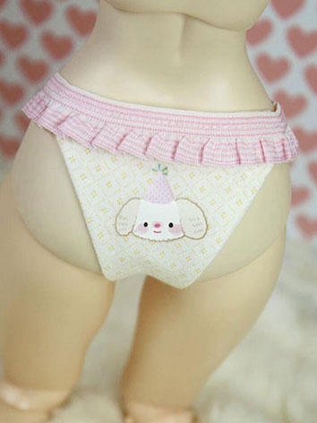 ドール服 ピンク パンティー 女用パンツ SD/MSDサイズ人形用 BJDDOLL