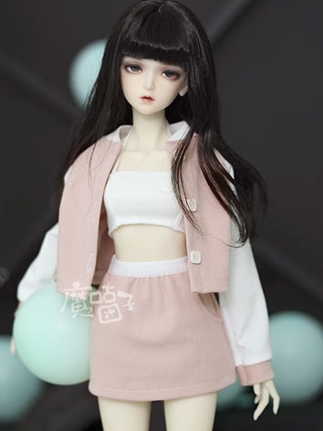 ドール用服 ピンク SD16/MSD/SD女の子/SD女の子サイズ人形用 BJD