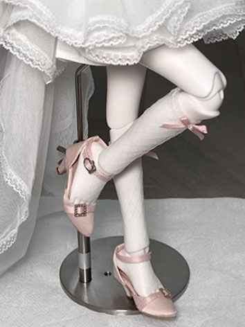 ドール用お靴ハイヒール ピンク MSD/SDサイズ人形用 球体関節人形用 BJD