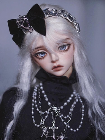 ドール用カチューシャ 髪飾り ブラック SD/MSD/YOSDサイズ人形用 BJD