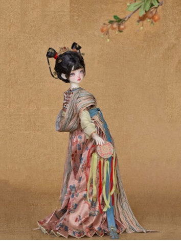 ドール用服 古風衣装セット 幺儿（Yao Er）MSDサイズ 女の子用 球体関節人形用 BJD
