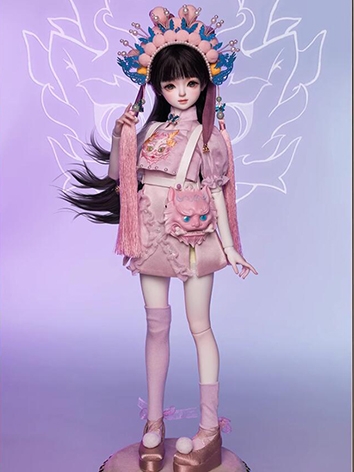 ドール用服 40MC0001 灵音（Ling Yin）オフィシャル衣装 MSDサイズ人形用 女用 BJD