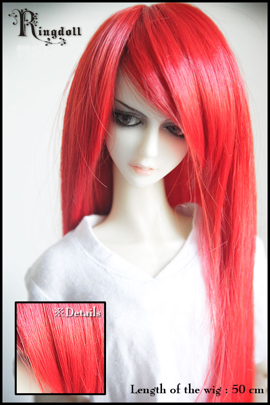 Wig 8in Rwigs60-12 of SD BJD (Ball-jointed Doll)