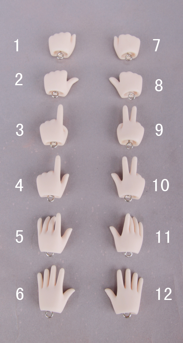 BJD Hands for Yo-SD Ball-jointed Doll 