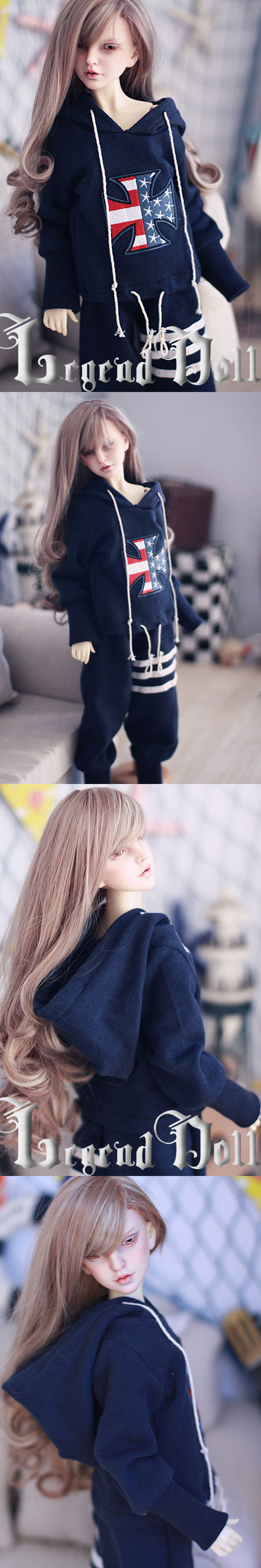 BJD Clothes Sports Suit girl SD Ball-jointed Doll