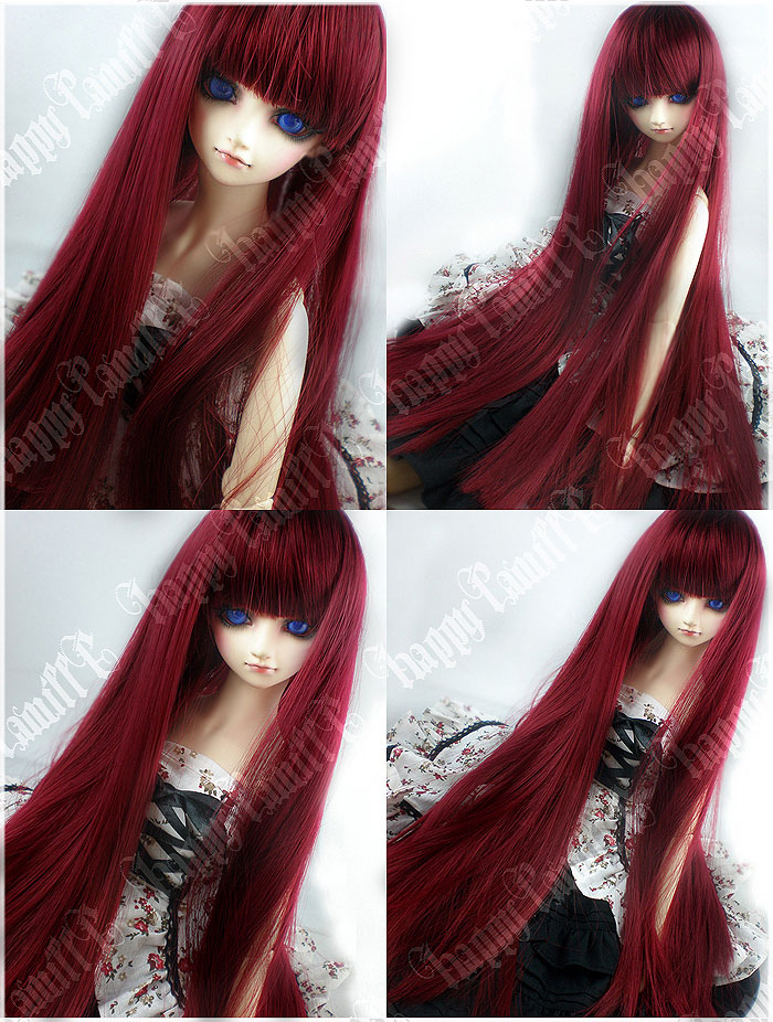 BJD Wig red for SD 