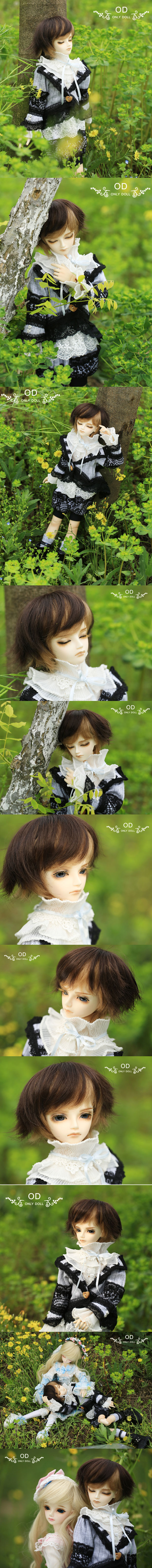 BJD Jun(Eyes are sleeping) Boy 44cm Boll-jointed doll