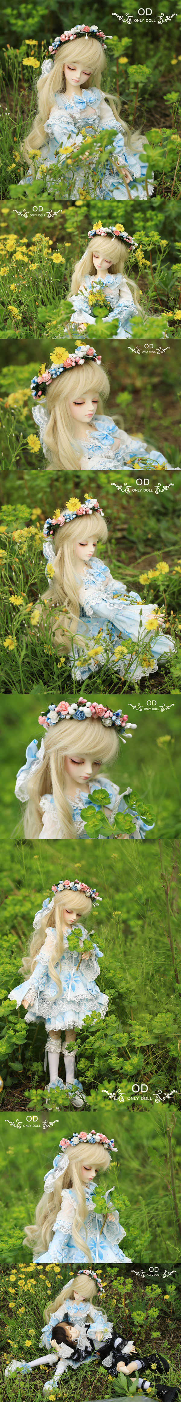 BJD Ting(Eyes are sleeping) Girl 43cm Boll-jointed doll