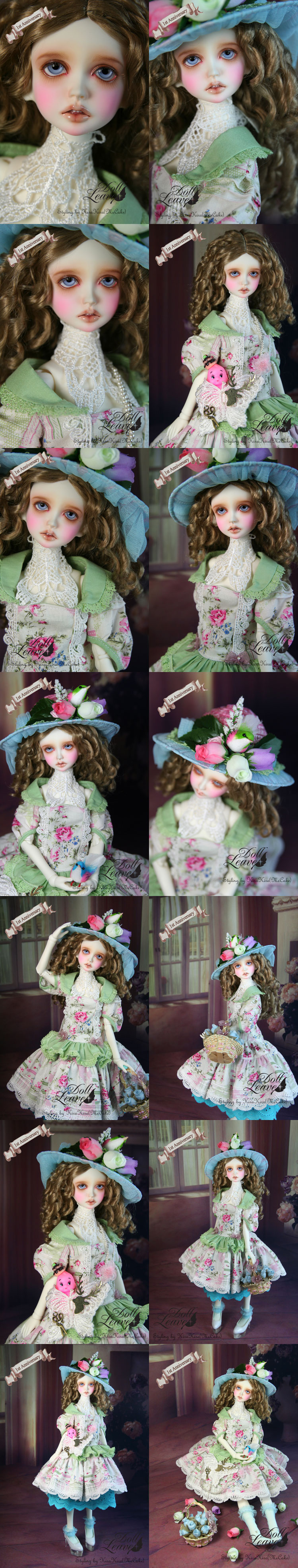 BJD V-(Vivian) Girl 43.5cm Boll-jointed doll
