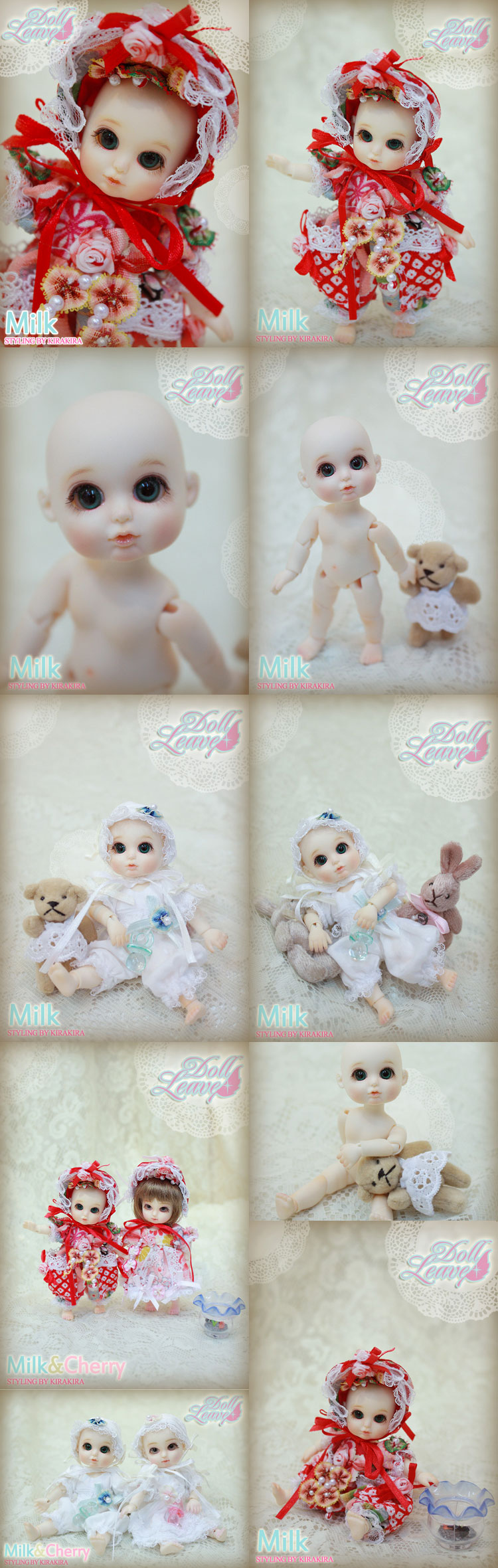 BJD Angel Milk 12cm Boll-jointed doll