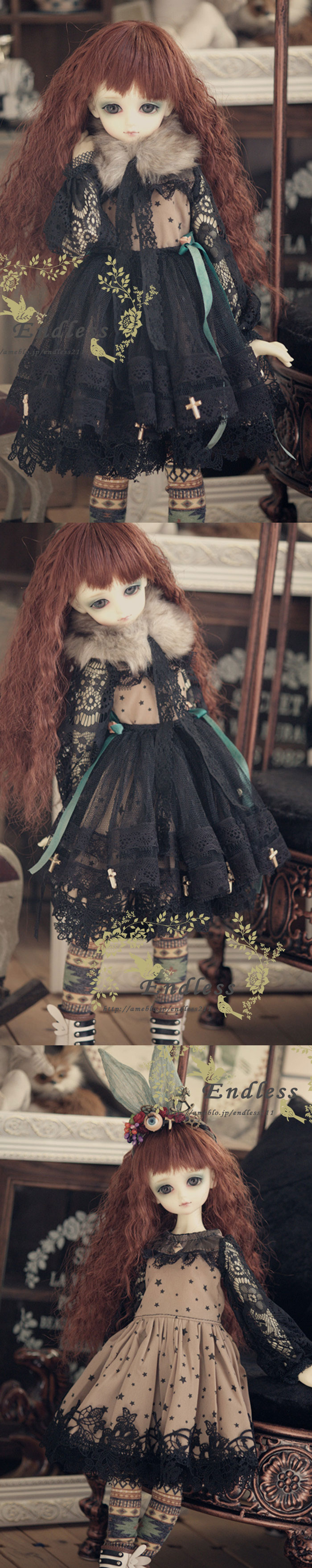 BJD Clothes Costume Set for MSD Ball-jointed Doll
