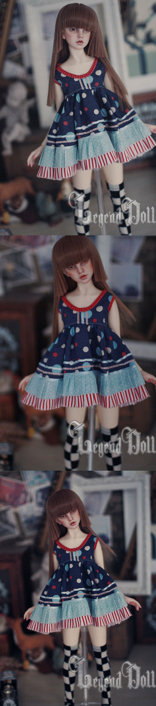 BJD Clothes Sailor Suits for SD/MSD/Yo-SD Ball-jointed Doll