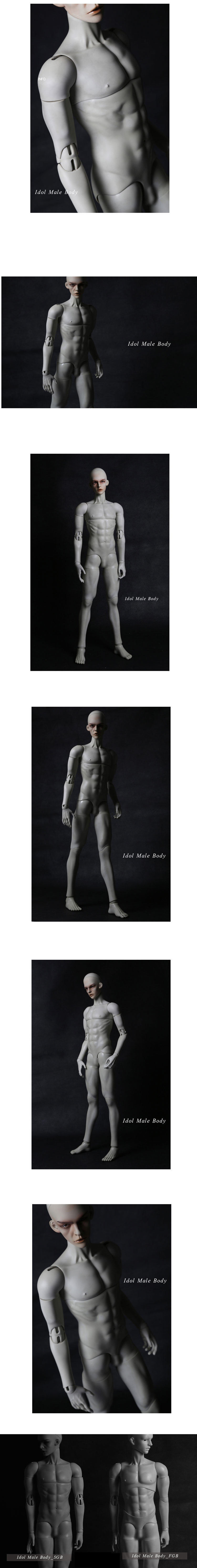 ドールボディ 72cm 男  Idol Male Body_SGB