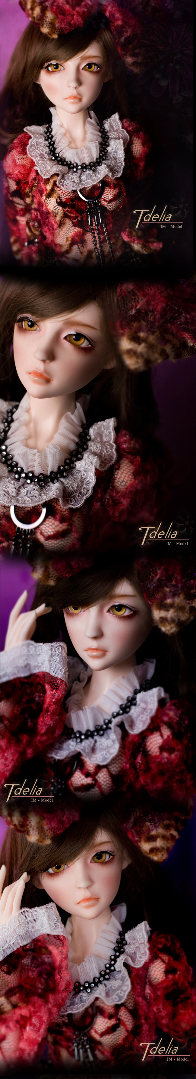 BJD Tdelia 56cm Girl Ball-jointed Doll